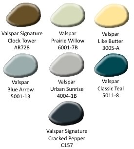 Distressed Aqua Coffee Table Custom Color Palette
